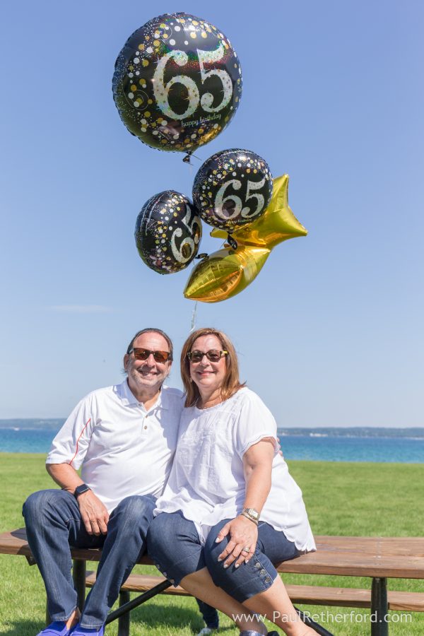 65th birthday party photo 