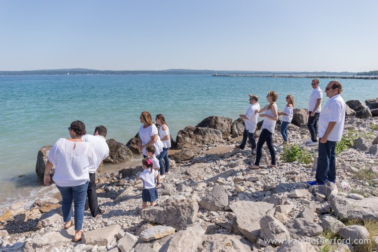Bayfront Park Petoskey Michigan Family Photography Session Northern Michigan