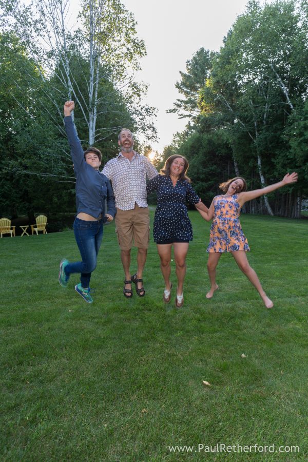 fun northern michigan family photo