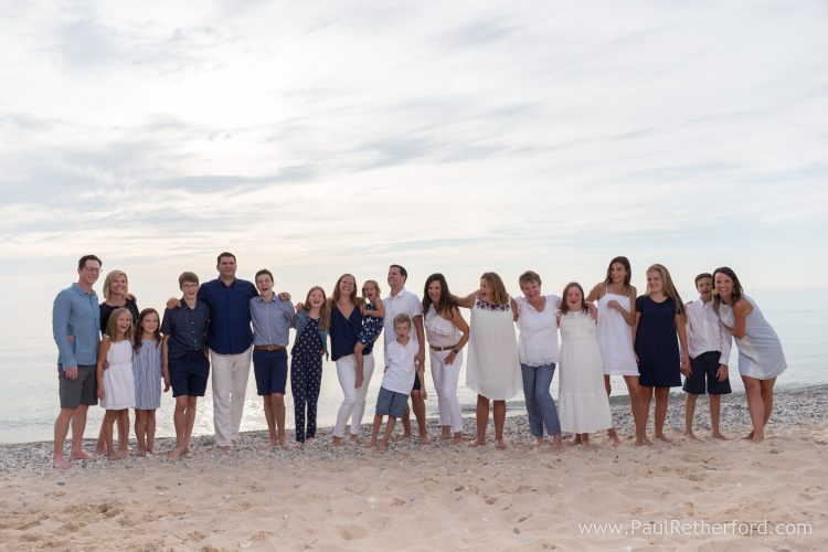 sleeping bear dunes family photo