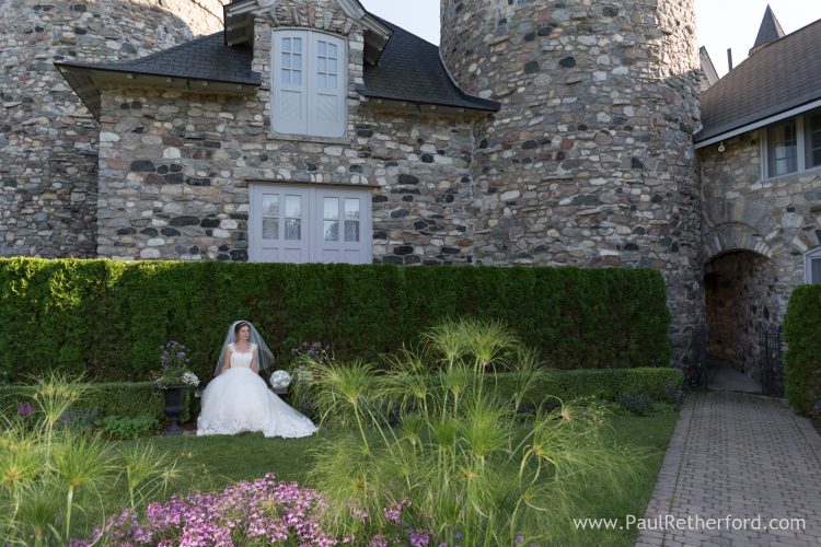 butterfly garden castle farms wedding photo