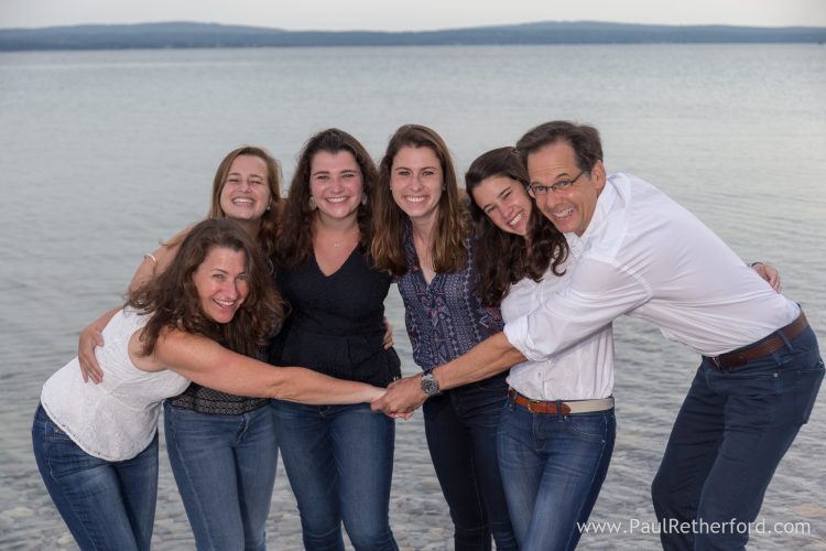 fun family photo bay harbor lake michigan