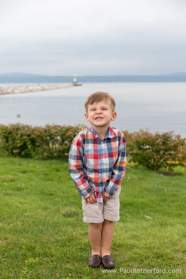 kid photo lighthouse petoskey michigan