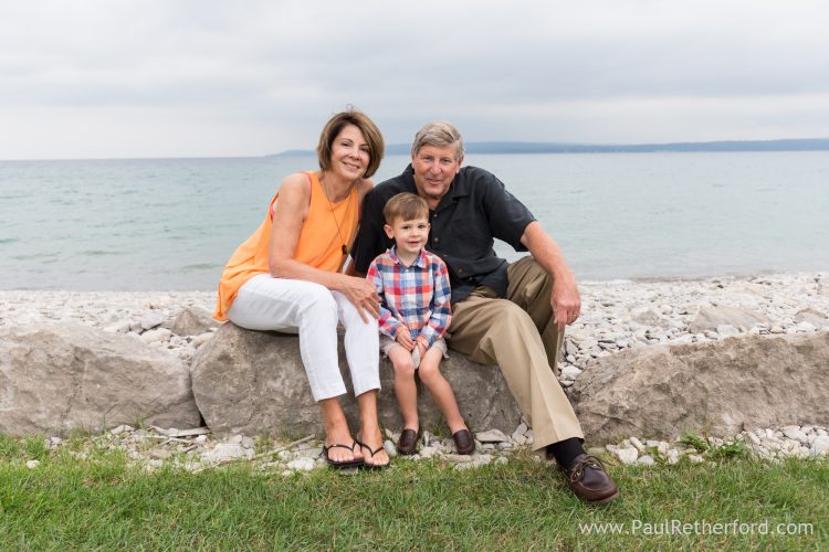 family photo northern michigan family